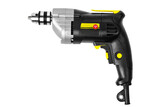 Electric drill on white background