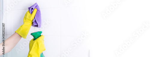 Konstfotografi Concept of housekeeping and hygiene,