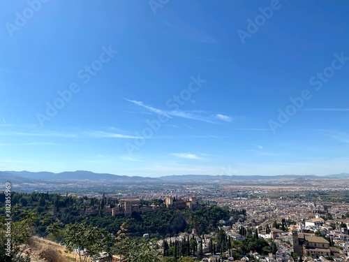 Fototapeta Naklejka Na Ścianę i Meble -  Alhambra views from different angles