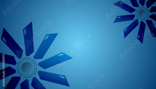Propeller themed technology background