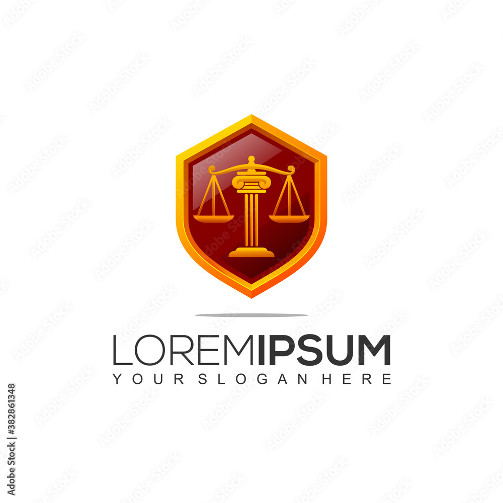 LAW & ATTORNEY LOGO DESIGN TEMPLATE LAW & ATTORNEY LOGO DESIGN TEMPLATE
