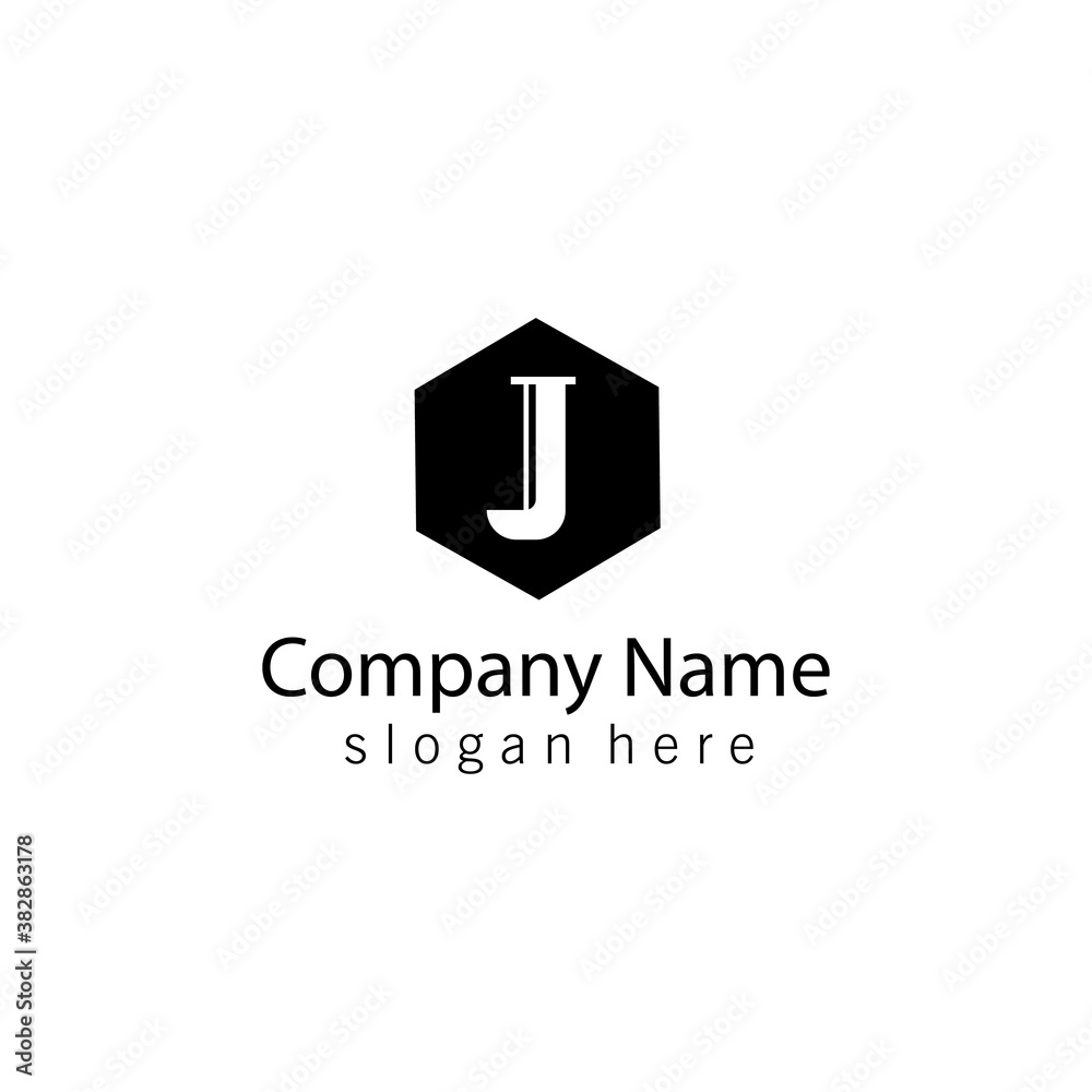 letter j creative logo, emblem illustration, abstract template, vector design. letter j creative logo, emblem illustration, abstract template, vector design.