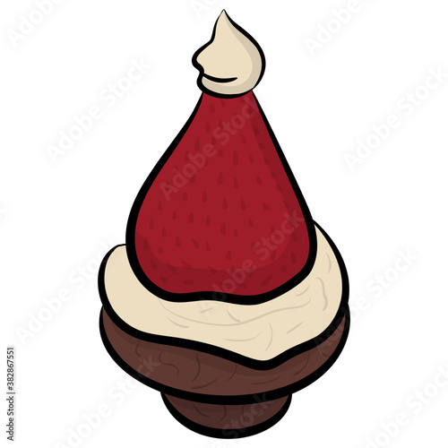 
A bakery item muffin
