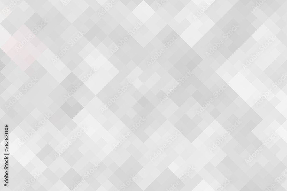 Fototapeta Pixelated monochrome geometric texture.