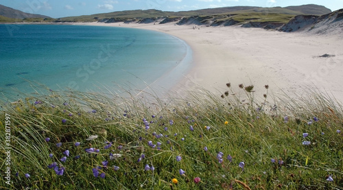 
Machair and dunes on the isle of Vatersay photo