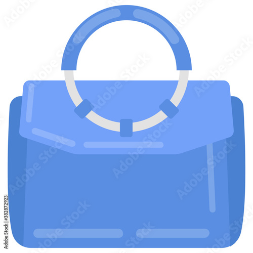 
An isolated ladies bag design
