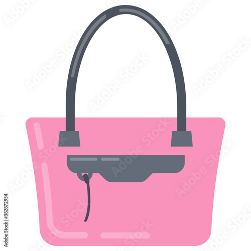 
An isolated ladies bag design
