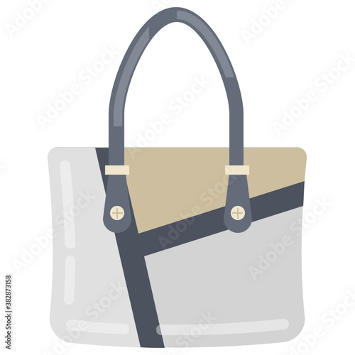 
An isolated ladies bag design
