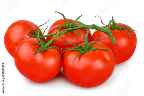 Cherry tomato isolated on white