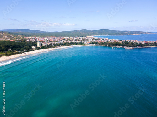 Wallpaper Mural Aerial view of town of Primorsko, Bulgaria Torontodigital.ca