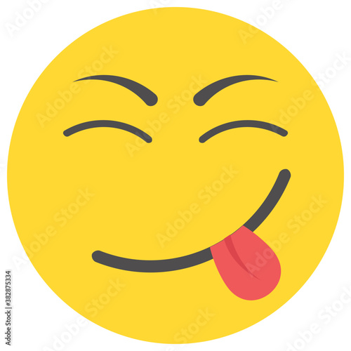 
Emoticon designed to express feelings
