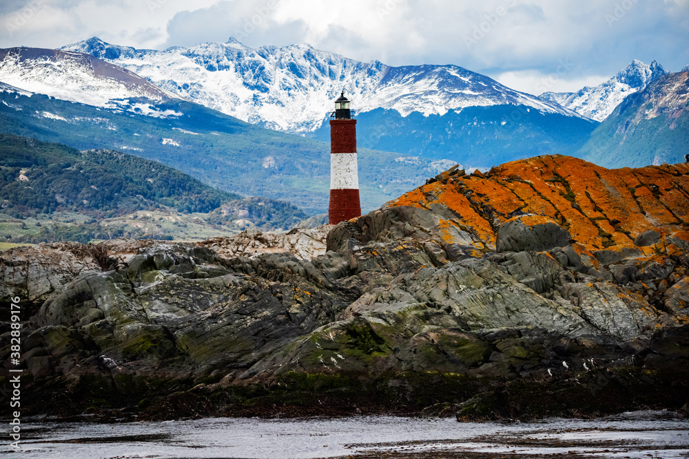 Les Eclaireurs Lighthouse on the Beagle Channel