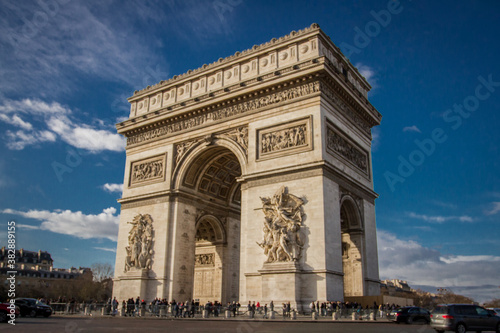 Arco del Triunfo, Paris, Francia.