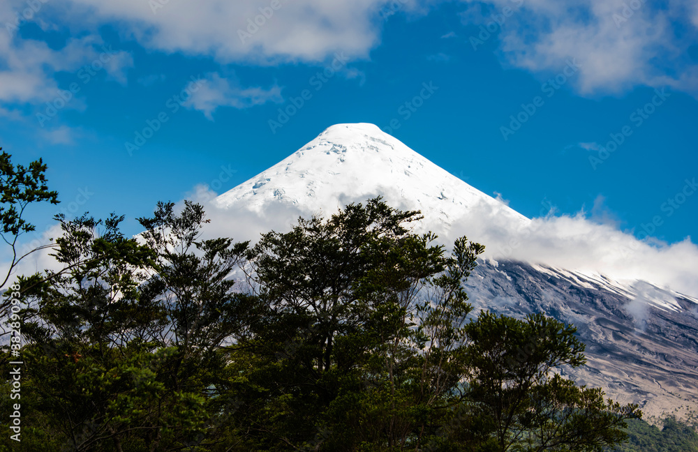 Osorno Volcano at Los Lagos Region, Chile