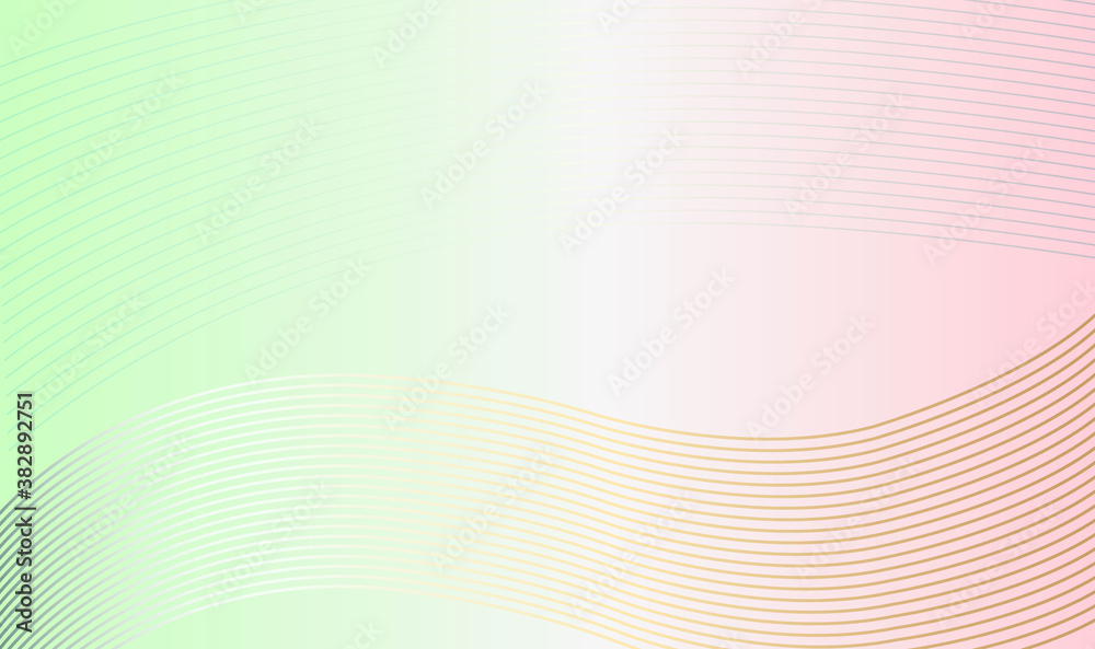Abstract Gradient Wavy Linear Background. Green and Pink Gradient. Vector Illustration Abstract Gradient Wavy Linear Background. Green and Pink Gradient. Vector Illustration