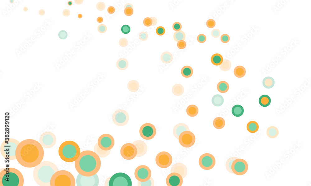 Light green, yellow vector template with circles. Light green, yellow vector template with circles.