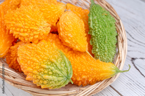 Momordica or karela (Momord...
