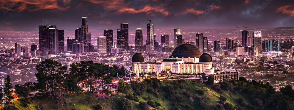 Obraz premium Griffith Observatory Los Angeles