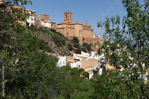 Nice inland town, in Spain called Vilafames photo