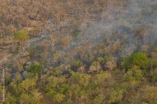 fire in the Pantanal 
