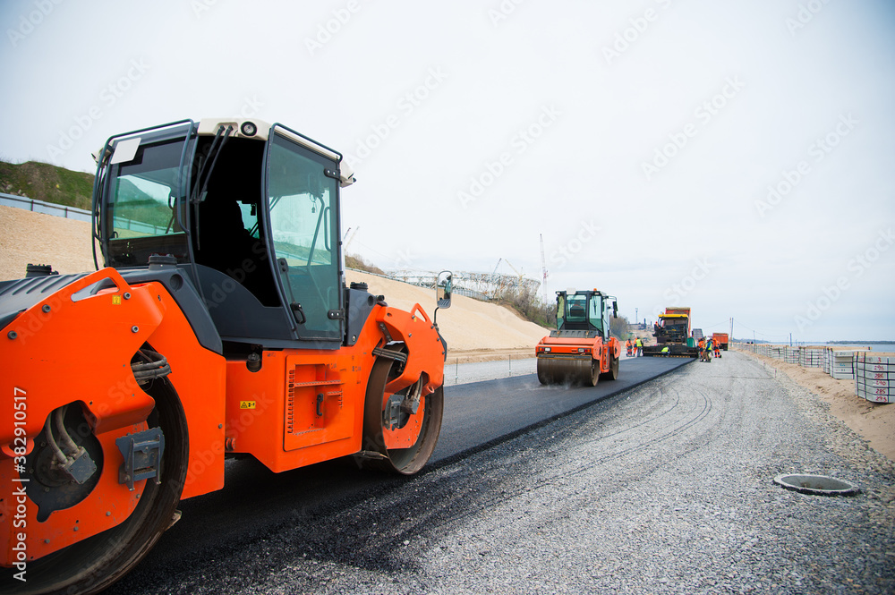 Construction of a new road