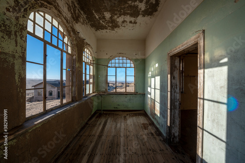 Ghost Town  Kolmanskop  Namibia  Africa