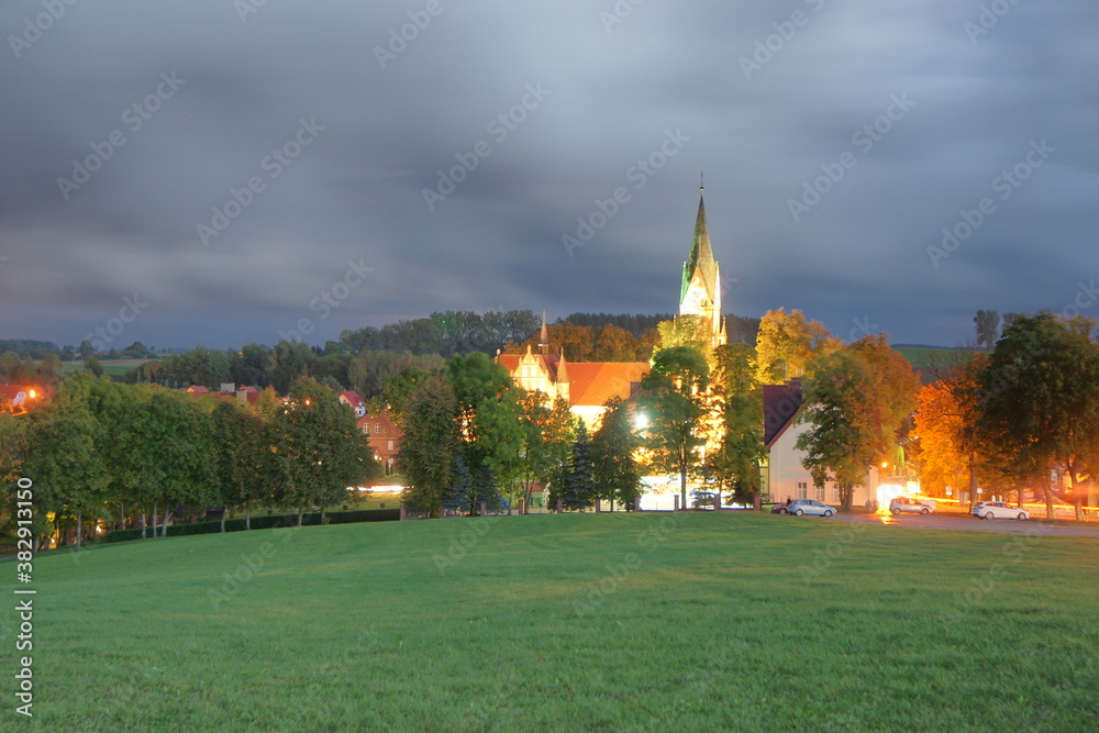 Obraz premium Gietrzwałd. Sanktuarium Maryjne. Polska - Mazury - Warmia.