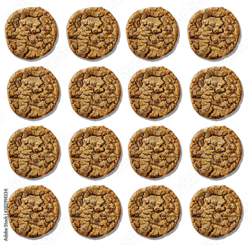 Slika na platnu Cookies lined up deliciously