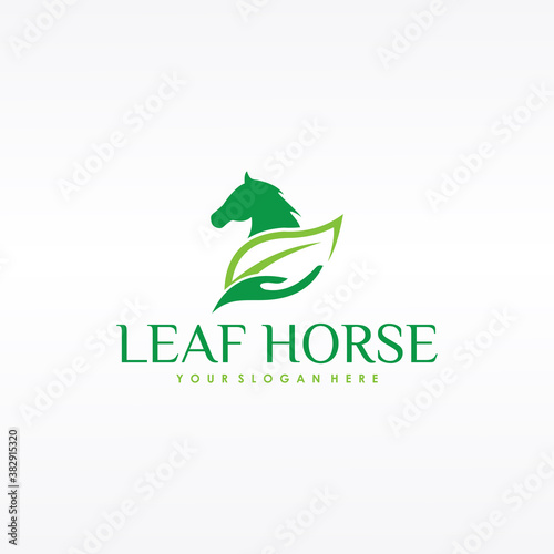 horse head logo vector