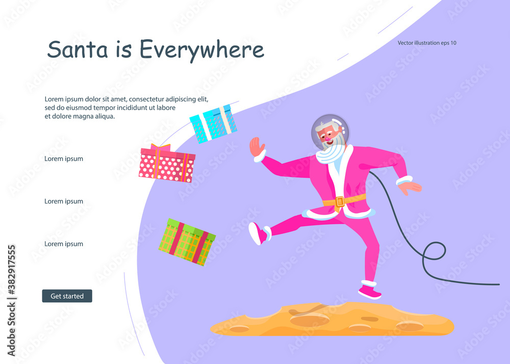 Christmas and New Year Landing webpage Christmas and New Year Landing webpage