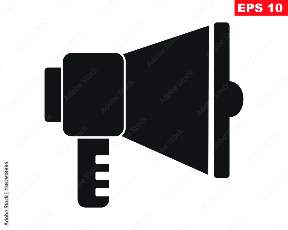 hand mike icon vector illustration hand mike icon vector illustration