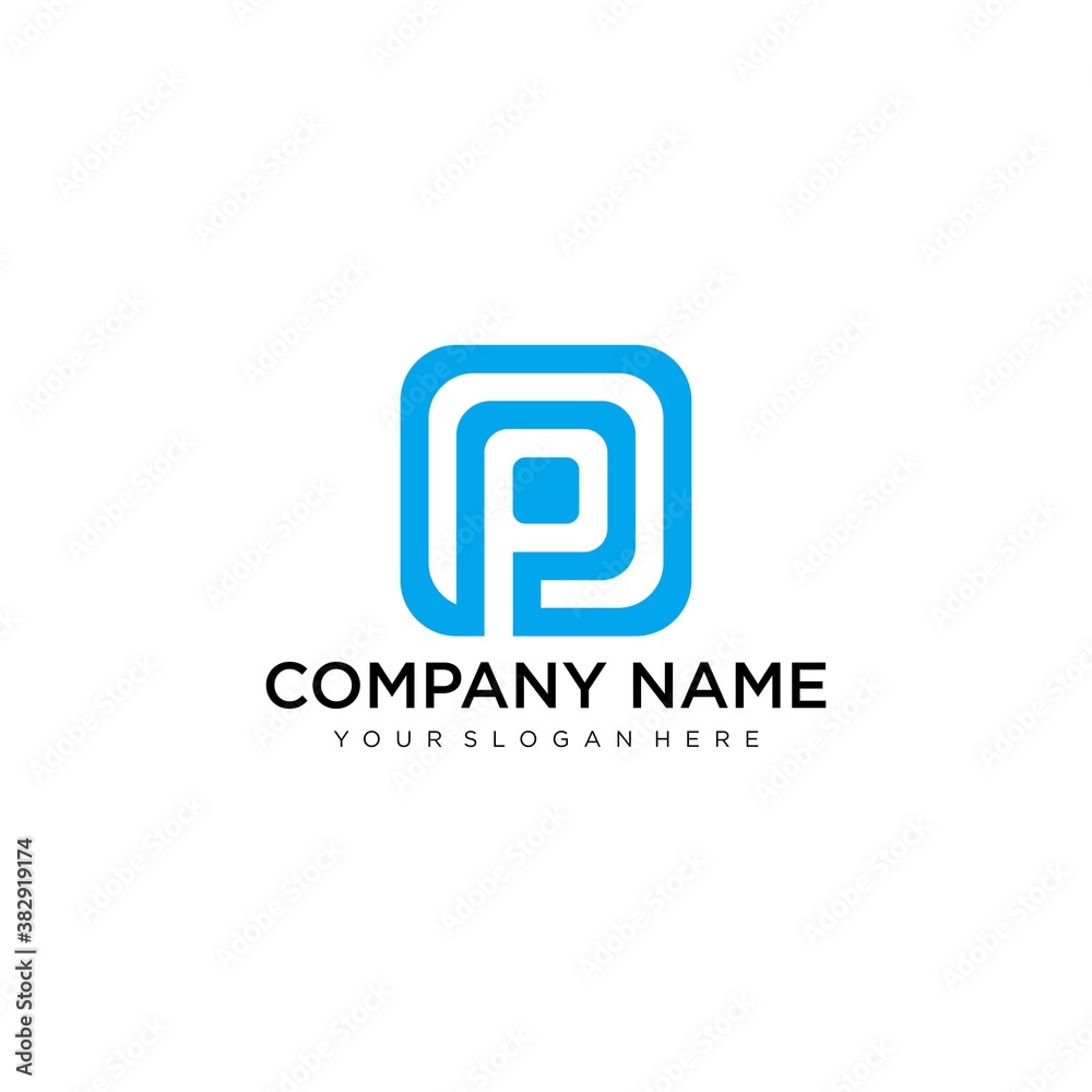 Letter P line logo design. Linear creative minimal monochrome monogram symbol. Universal elegant vector sign design. Premium business logotype. Graphic alphabet symbol for corporate business identity Letter P line logo design. Linear creative minimal monochrome monogram symbol. Universal elegant vector sign design. Premium business logotype. Graphic alphabet symbol for corporate business identity