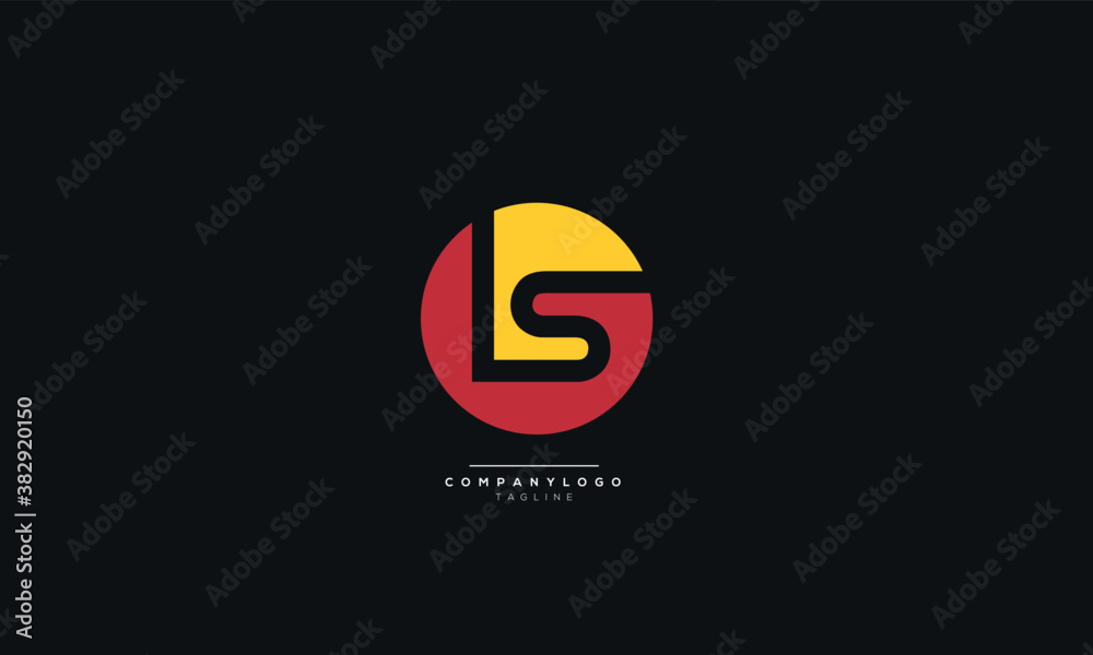 LS Letter Business Logo Design Alphabet Icon Vector Monogram LS Letter Business Logo Design Alphabet Icon Vector Monogram
