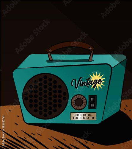 Vintage radio