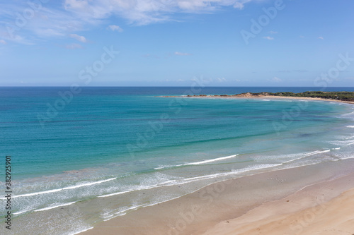 Scenic viewpoint at Anglesea Beach in Victoria Australia