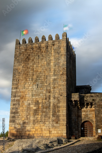 Castelo de Belmonte, in Beira Baixa, is located in the village of Belmonte, in the district of Castelo Branco, in Portugal. photo