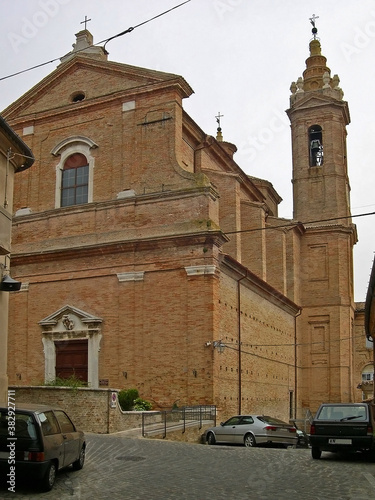 Italy, Marche, Corinaldo, diocesan sanctuary of Santa Maria Goretti. photo