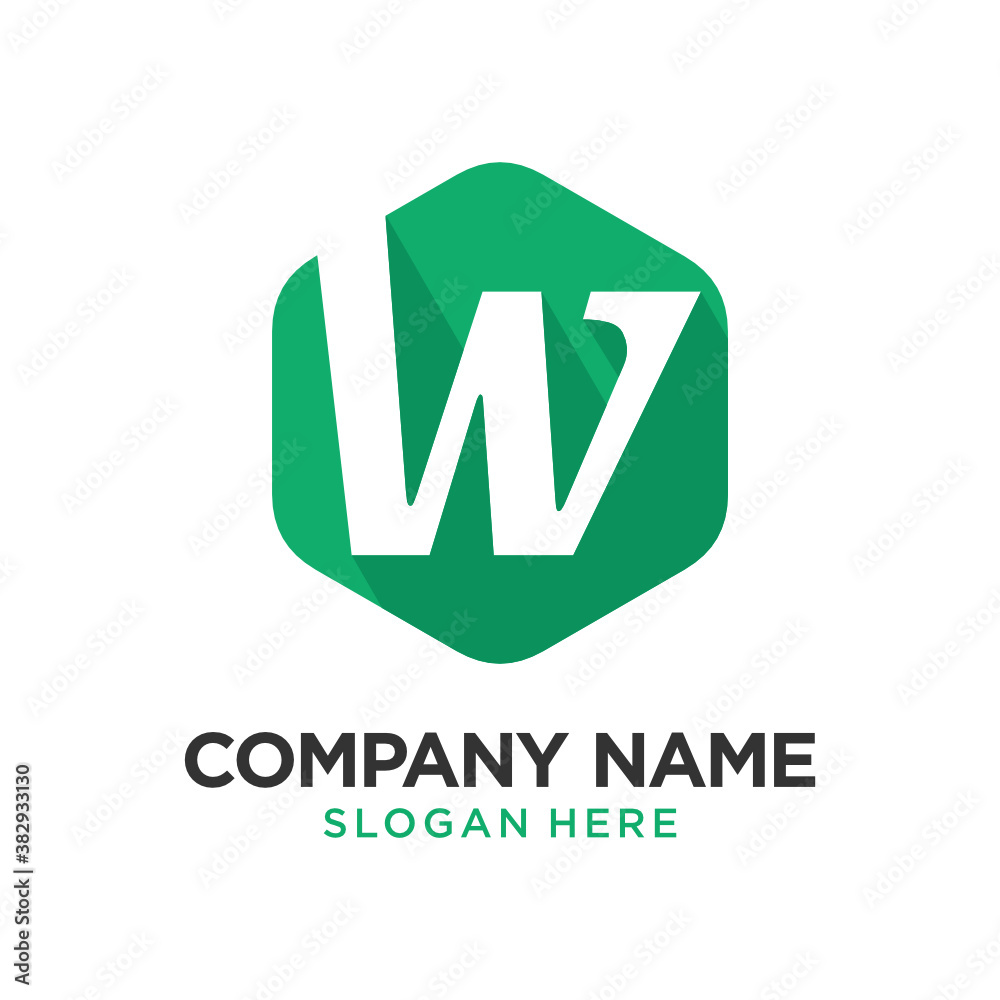 W Letter Logo Design Template Inspiration, Vector. W Letter Logo Design Template Inspiration, Vector.