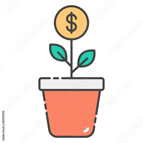 Business Growth Vector 