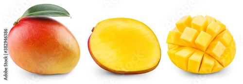 Obraz na płótnie Mango macro studio photo
