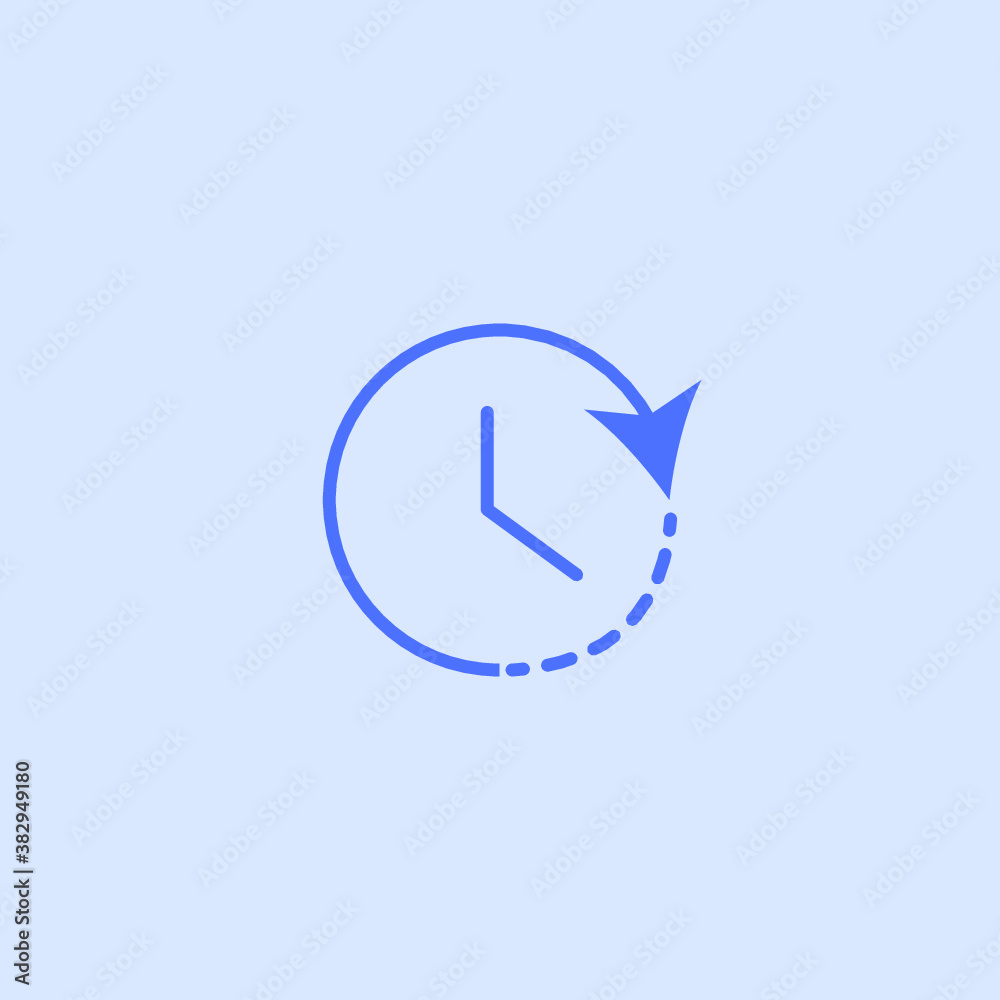 Clock, time icon isolated on white background EPS Vector Clock, time icon isolated on white background EPS Vector