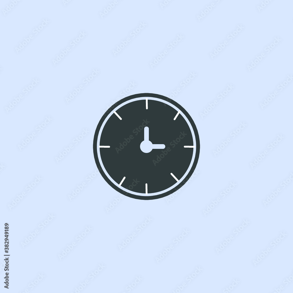 Clock, time icon isolated on white background EPS Vector Clock, time icon isolated on white background EPS Vector