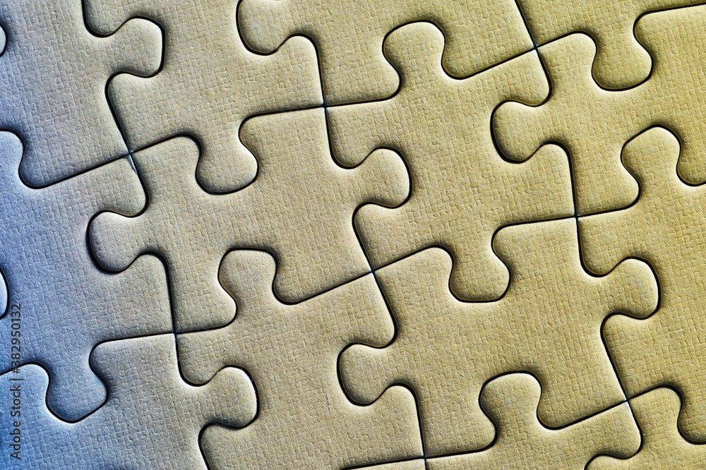 Jigsaw puzzle background, completed pattern Jigsaw puzzle background, completed pattern