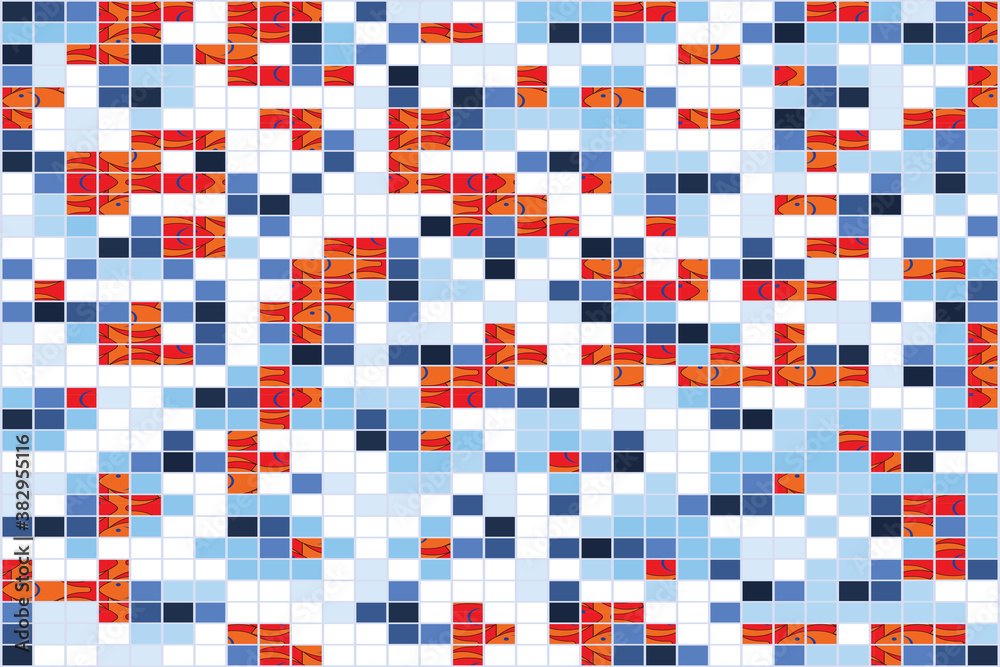 abstract background with squares abstract background with squares