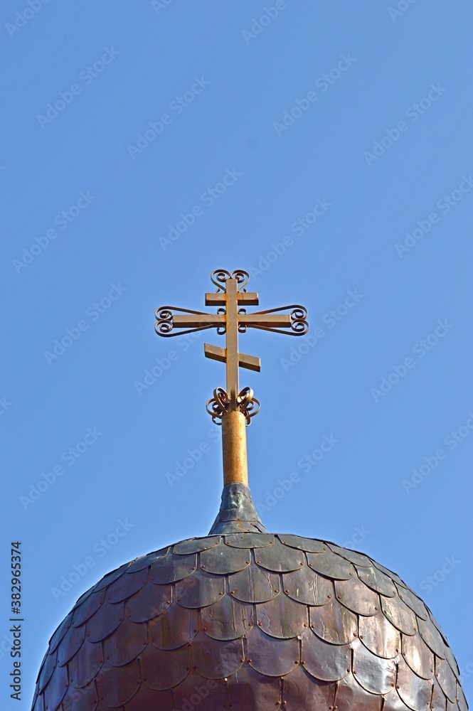cross on the roof