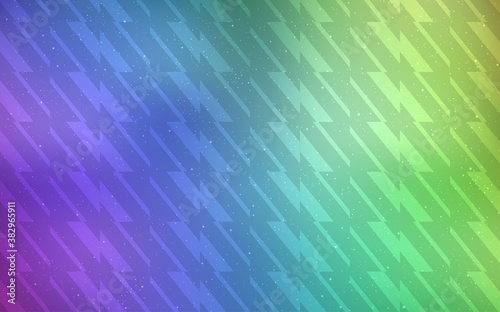 Light Multicolor vector pattern with sharp lines. Modern geometrical abstract illustration with Lines. Pattern for ads, posters, banners.