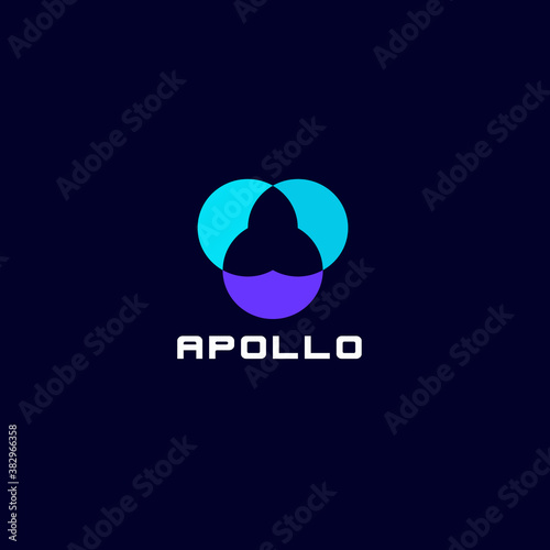 Apollo modern logo design branding 
