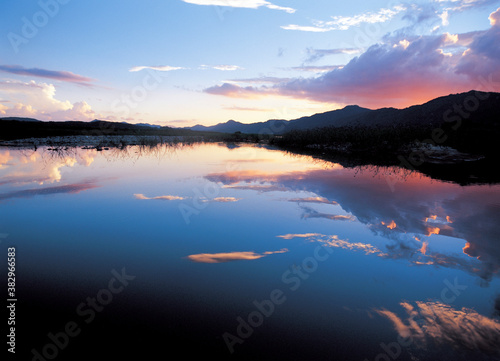 sunset view of lake © Image Republic