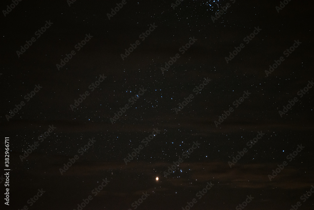 Starry sky on a summer night