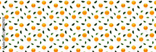 Fototapeta Naklejka Na Ścianę i Meble -  Isolated tangerine citrus collection background with leaves. Tangerines or mandarin orange fruits on white background. mandarine orange background.